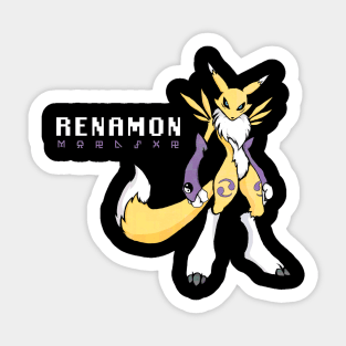 Digimon Renamon Sticker